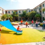 Instalación de toldos en zonas comunitarias: normativa y requisitos